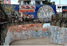 Abandoned Alley in Puebla Transformed into an Open-Air Art Gallery
